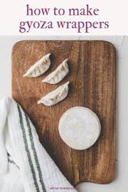Homemade Gyoza Wrappers Are The Key To Ultimate Delicious Homemade Gyozas With My Recipe I Am Going To Teach You Tw Gyoza Dumpling Dough Chicken Spring Rolls