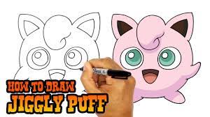 How To Draw Pokemon | Jiggly Puff - Youtube