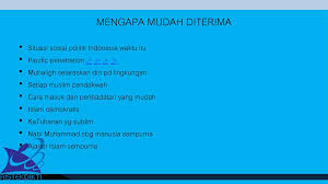 Yang namanya tuhan ya satu yaitu yang ciptain alam semesta dan kamu seluruhnya. Mengapa Agama Islam Mudah Diterima Oleh Masyarakat Nusantara