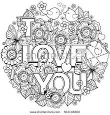 Vector Coloring Page For Adult Round Shape Made Of Abstract Flowers Butterflies Birds Abstract Coloring Pages Mandala Coloring Pages Mandala Coloring Books