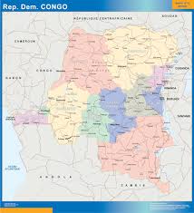 Central intelligence agency, unless otherwise indicated. Congo Wall Map Laminated Wall Maps Of The World