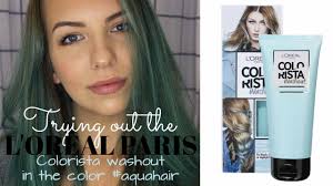 Top 15 l'oreal hair color products. L Oreal Paris Colorista Washout Review Aquahair Youtube