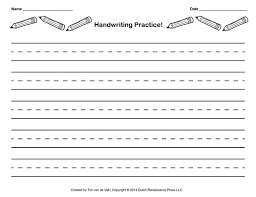 Cursive handwriting needs worksheets for more practice. Handwriting Practice Paper For Kids Blank Pdf Templates