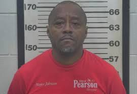 Embattled Pearson Mayor Robert "Buster" Johnson resigned tonight at the  Pearson City Council meeting, bringing an end to what has become a  tumultuous term for Johnson. Earlier this year, he was arrested