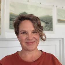 Kristen McClarty is one of our original Open Studios artists and  specializes in fine art printmaking, stitched message cloths and botanical  printed textiles. This year, she has concentrated