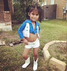 Dallas Cowboys Cheerleader Football Costume Toddler Handmade Halloween Dallas Cowboys Cheerleader Costume Cheerleader Costume Football Costume