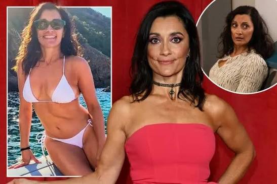 Emmerdale's Rebecca Sarker stunned fans with her very impressive six pack  as she takes a break from the ITV soap.