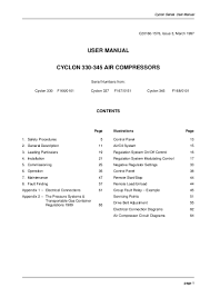 Compressed air system leaks 79 b. Compair Cyclon 3 Air Compressor User Manual Parts Supplier