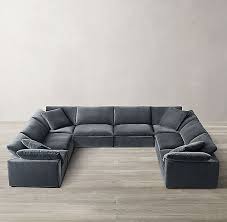 Cloud Modular U Sofa Sectional Sectional Sofa Luxury Sofa U Shaped Sofa