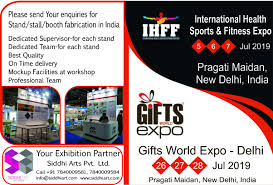 Upcoming Exhibition International Health Sports Fitness Expo Gifts World Expo Delhi International Health Sport Fitness Fitness