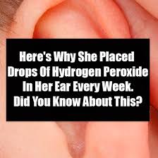 Before you learn how to clean your ears with hydrogen peroxide, you need to find out under what diseases this substance can be used.peroxide works excellently against all inflammatory diseases caused by various pathogens: Here S Why She Placed Drops Of Hydrogen Peroxide In Her Ear Every Week Did You Know About This