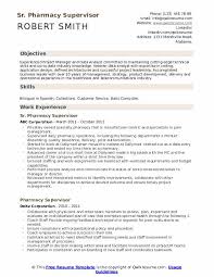 Write a strong curriculum vitae (cv) that will get your application for medical residency noticed. Pharmacy Supervisor Resume Samples Qwikresume