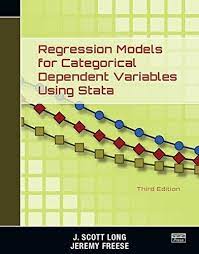 May 30 2020 At 12 51pm Looking For Regression Models For Categorical Dependent Variables Using Stata Third Edition Au Regression Variables Free Books Online
