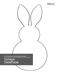 Diy Osterhasen Aus Holz Mxliving