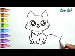 Lucu untuk mewarnai image source: Gambar Kucing Lucu Mudah