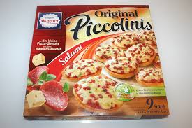 Piccolinis pizza / wagner original piccolinis salami 40 stuck a 30 g vorgebacken 1 2 kg packung metro : Wagner Piccolinis Salami Kurztest Flickr