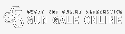 Sword art online is a japanese light novel series written by reki kawahara and illustrated by abec. Sword Art Online Alternative Gun Gale Online Image Sword Art Online Alternative Gun Gale Online Logo Png Free Transparent Png Download Pngkey