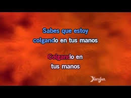 Karaoke Colgando En Tus Manos Duo Carlos Baute Karaoke Duo Youtube