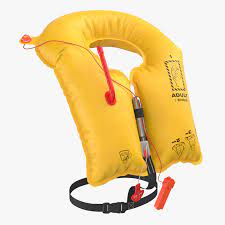 Aircraft Life Jacket Clear 3d Model Equipment Wear Clothes Air Airplane Yellow Safe Airline Vest Rescue Lifeguard Personal Devic Life Jacket Life Vest 3d Model