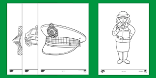 They are employed by municipal and federal governments and by some provincial and regional governments. Police Colouring Pages