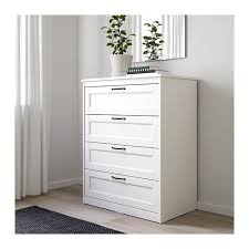 Songesand Cassettiera Con 4 Cassetti Bianco 82x104 Cm Ikea It Bedroom Chest Of Drawers White Chests Chest Of Drawers