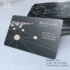 These metal cards are made from high quality 201/304 stainless steel. High Grade Metal Business Card Stainless Steel Membership Card Custom Stainless Steel Business Card Metal Card Custom