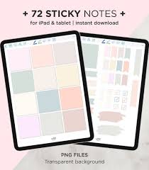 72 Sticky Notes Stickers Digital Stickers Ipad Sticky Note Etsy Digital Sticker Sticky Notes Ipad Photo