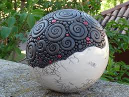 Epingle Par Katharina Fluch Sur Mama Poterie Jardin Texture Ceramique Boule Deco