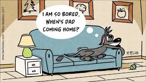Bored This Dog Can T Wait For Her Dad To Come Home Dads Waiting For Her Coming Home