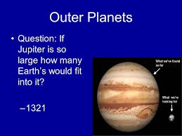 In terms of surface area, jupiter is 121.9 times bigger than the earth. Solar System Video 1 How It Formed Ppt Video Online Download
