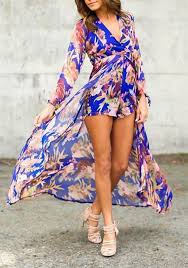 2019 dress women green lace romper jumpsuit overlay jumpsuit romper women maxi playsuit black chiffon jumpsuit jumpsuit with overlay romper skirt all in one romper jumpsuit lace ankara skirt skirt romper maxi. Blue Floral Irregular High Low Swallowtail High Waisted Boho Long Sleeve Plus Size Short Chiffon Romper Playsui Long Sleeve Playsuit Chiffon Romper Long Romper