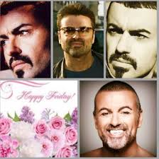 Happy Friday With the Handsome and Talented George 🎼🌺❤️🩵🌺❤️🎼