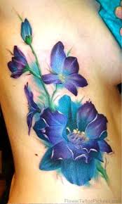 45 Fantastic Larkspur Flower Tattoos Larkspur Tattoo Larkspur Flower Tattoos Flower Tattoos