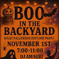 Boo in the Backyard event image