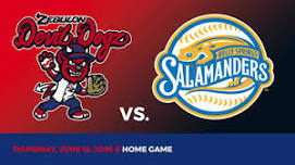 Holly Springs Salamanders at Zebulon Devil Dogz
