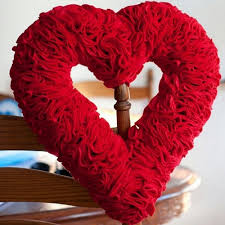 If you're the type of person who waits as long as possible to take the christmas decorations down, you'll be happy to know that valentine's. How To Make A Valentines Hearts Wreath