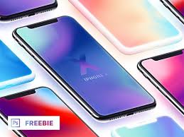 Iphone X Isometric Mockups Clay Freebie Iphone X Iphone 10 Mockups Freebie Iphone Mockup Iphone Isometric