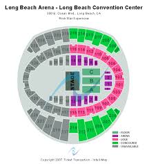 long beach arena long beach convention center seating chart