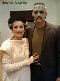 Halloween Diy Costumes Frankenstein S Monster Bride Of Frank Best Couple S Costume Ever Diy Halloween Costumes Diy Couples Costumes Halloween Fancy Dress