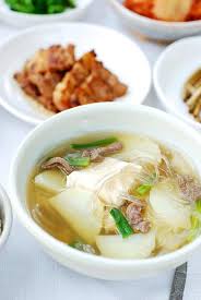 Gamjaguk Korean Potato Soup Recipe Korean Bapsang Recipe Soup Recipes Korean Potatoes Recipes