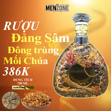 Rượu Đảng Sâm Đông Trùng Mối Chúa - Menzone Việt Nam