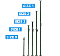 Acrow Props Size 4 - 3200-4870mm | Acrows & Strongboys ...