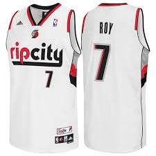 Portland opted to go with earth tones representing the landscape of oregon. Male Brandon Roy Portland Trail Blazers 7 Rip City Swingman White Jersey Jersemart