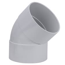 Holman 150mm 45° Female To Female PVC DWV Plain Bend ...