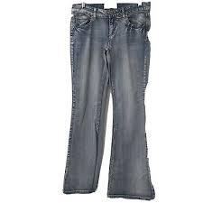 DEB Jeans Flare Leg 9 Juniors Light Wash Blue Denim Stretch Stretchy Deb