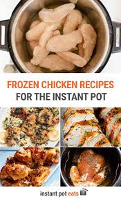 Frozen chicken instant pot recipes. Instant Pot Frozen Chicken Recipes