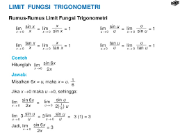 Download materi limit fungsi trigonometri kelas 12 pdf. Pengertian Tentang Limit Trigonometri Lengkap Tips Tricknya