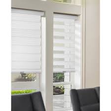 These dual layered shades allow you to switch between sheer and privacy with a simple nudge. Zebra Roller Shades Wayfair