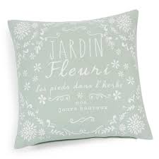 Housse De Coussin En Coton Verte 40 X 40 Cm Garden Maisons Du Monde Ropa De Hogar Decoracion De Unas Cojines