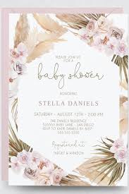 Check out our invitations baby shower selection for the very best in unique or custom, handmade pieces from our invitations & announcements shops. Baby Shower Invitation Girl Boho Instant Download Pampas Etsy In 2020 Girl Shower Invitation Baby Shower Invites For Girl Boho Baby Shower Girl